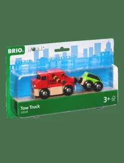 Barn BRIO Leksaksfordon & Bilar|Bärgningsbil m bil - Lastbilar