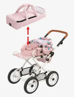 BRIO Kombidockvagn med droppmönster - Dockvagn|Barn Dockor & Tillbehör