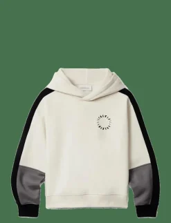 Calvin Klein BRUSHED FLEECE CLR BLOCK HOODIE - Huvtröjor|Barn Överdelar
