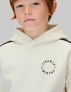 Calvin Klein BRUSHED FLEECE CLR BLOCK HOODIE - Huvtröjor|Barn Överdelar