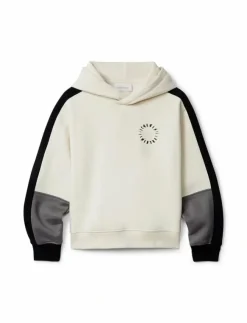 Calvin Klein BRUSHED FLEECE CLR BLOCK HOODIE - Huvtröjor|Barn Överdelar