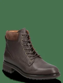 Polo Ralph Lauren Bryson Mid Leather Field Boot - Kängor med snörning| Kängor