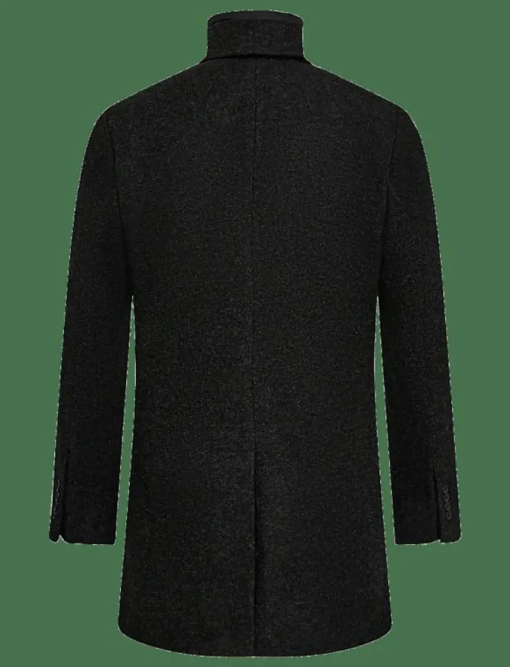 Bruun & Stengade BS Auckland Slim Fit Coat - Ullkappor| Jackor & Rockar