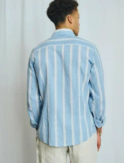 Bruun & Stengade BS Correa Casual Modern Fit Shirt - Linneskjortor| Skjortor