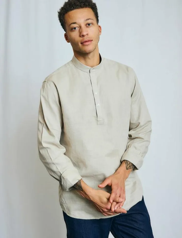 Bruun & Stengade BS Crawford Casual Modern Fit Shirt - Linneskjortor| Skjortor