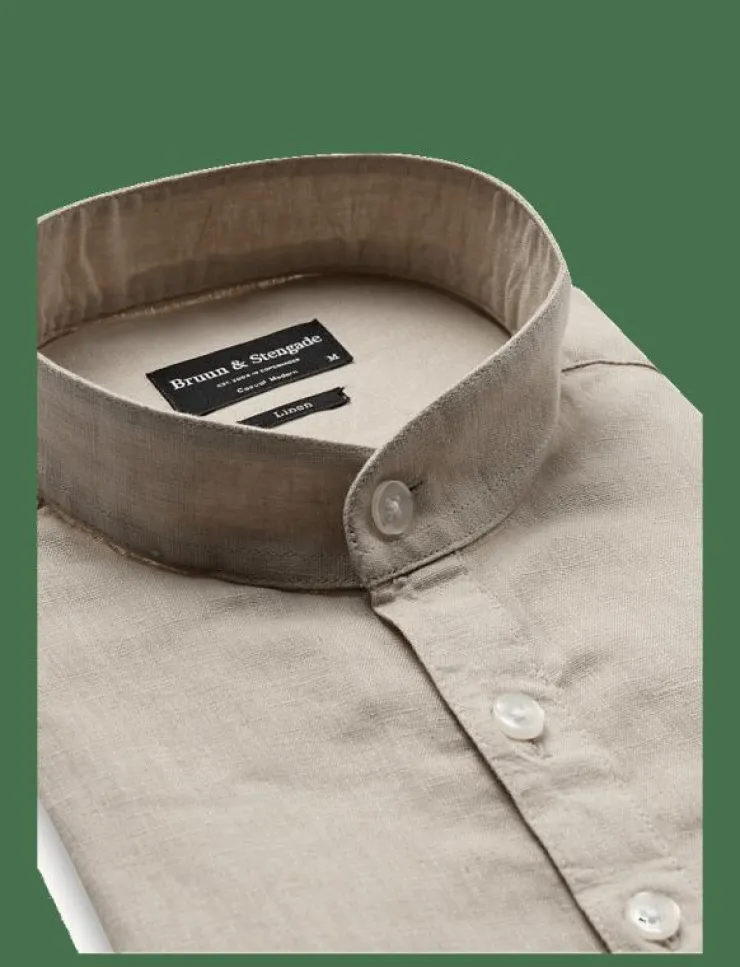 Bruun & Stengade BS Crawford Casual Modern Fit Shirt - Linneskjortor| Skjortor