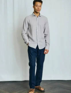 Bruun & Stengade BS Ervis Regular Fit Chinos - Linnebyxor| Byxor