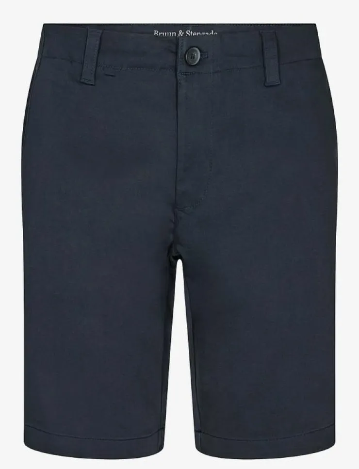 Bruun & Stengade Shorts|BS Gerhard Regular Fit Shorts - Chinos shorts