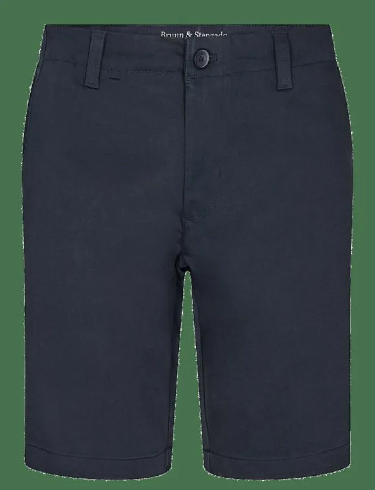 Bruun & Stengade Shorts|BS Gerhard Regular Fit Shorts - Chinos shorts