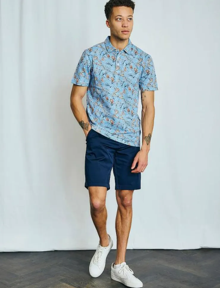 Bruun & Stengade BS Iriomote Regular Fit Polo Shirt - Kortärmade pikéer| Pikéer