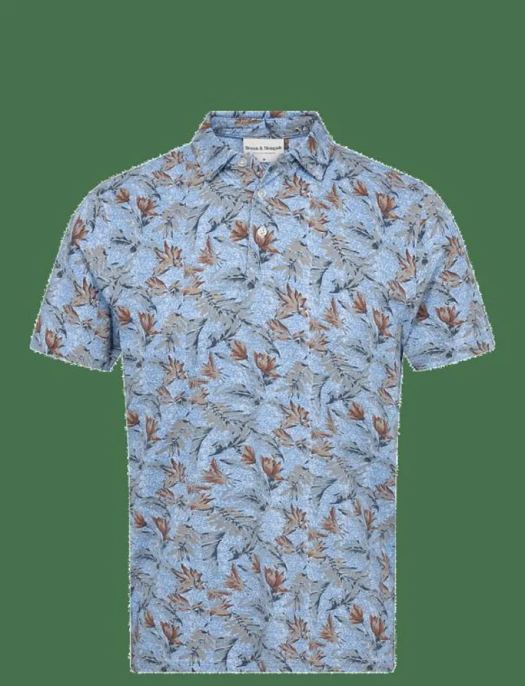 Bruun & Stengade BS Iriomote Regular Fit Polo Shirt - Kortärmade pikéer| Pikéer