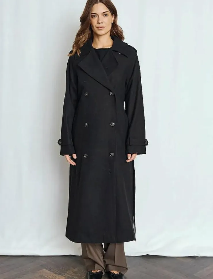 Bruun & Stengade BS Kaylee Coat - Ullkappor|Kvinnor Jackor & Kappor