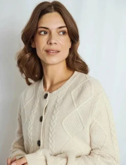 Bruun & Stengade BS Marita Regular Fit Knitwear - Koftor|Kvinnor Plus Size & Curvy|Stickat