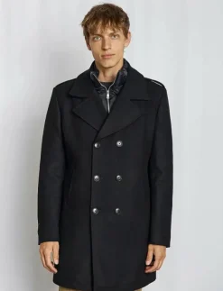 Bruun & Stengade BS Nelson Slim Fit Coat - Ullkappor| Jackor & Rockar