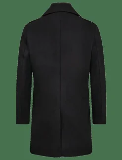 Bruun & Stengade BS Nelson Slim Fit Coat - Ullkappor| Jackor & Rockar