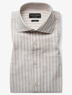 Bruun & Stengade BS O'Sullivan Casual Modern Fit Shirt - Linneskjortor| Skjortor