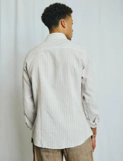 Bruun & Stengade BS O'Sullivan Casual Modern Fit Shirt - Linneskjortor| Skjortor
