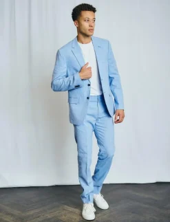 Bruun & Stengade BS Pollino Classic Fit Blazer - Enkelknäppta kavajer| Kostymer & Kavajer