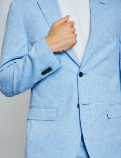 Bruun & Stengade BS Pollino Classic Fit Blazer - Enkelknäppta kavajer| Kostymer & Kavajer