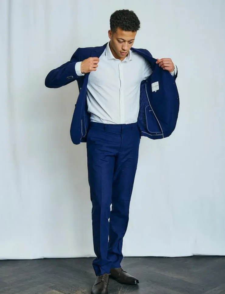 Bruun & Stengade BS Pollino Classic Fit Suit Pants - Linnebyxor| Byxor