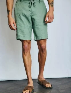 Bruun & Stengade BS Renato Regular Fit Shorts - Linneshorts| Shorts