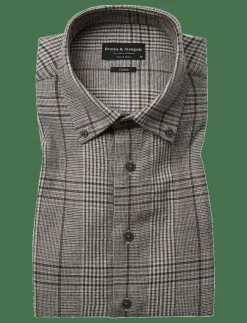 Bruun & Stengade Skjortor|BS Tazul Casual Modern Fit Shirt - Rutiga skjortor
