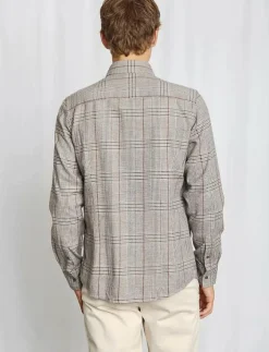 Bruun & Stengade Skjortor|BS Tazul Casual Modern Fit Shirt - Rutiga skjortor