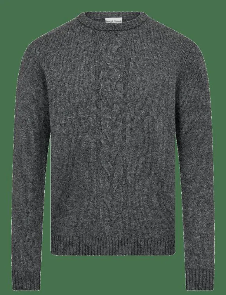 Bruun & Stengade Stickat|BS Tormod Regular Fit Knitwear - Rundhalsad