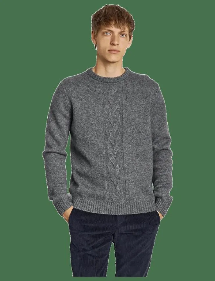 Bruun & Stengade Stickat|BS Tormod Regular Fit Knitwear - Rundhalsad