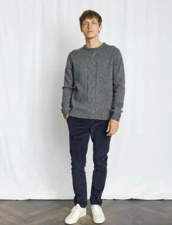 Bruun & Stengade Stickat|BS Tormod Regular Fit Knitwear - Rundhalsad