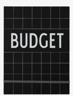Design Letters Budget Book - - Kalendrar & Anteckningsblock| Kontorsmaterial