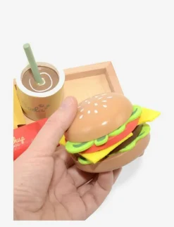 Magni Toys Burger Menu Set - Leksaksmat & Leksakstårtor|Barn Leksakskök & Tillbehör