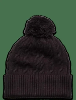 Lyle & Scott Cable Beanie and Scarf Set - Halsdukar| Mössor & Hattar|Sjalar & Halsdukar