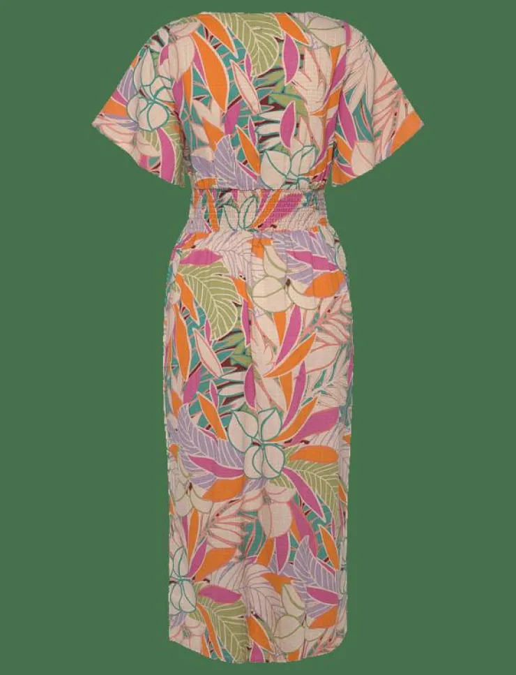 Rip Curl CALA VADELLA MIDI DRESS - Klänningar|Kvinnor Klänningar & Kjolar