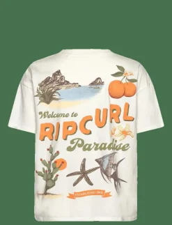 Kvinnor Rip Curl Toppar & T-Shirts|CALA VADELLA RELAXED TEE - T-Shirts