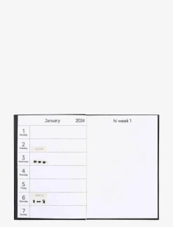 Design Letters Calendar 2024 - Kalendrar & Anteckningsblock| Kontorsmaterial