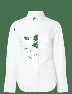 Malina Calisa Fitted Poplin shirt - Långärmade|Kvinnor Plus Size & Curvy|Blusar & Skjortor