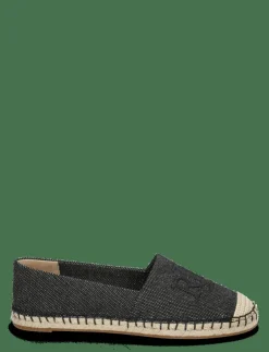 Kvinnor Lauren Ralph Lauren Espadrillos|Cameryn Cross-Dyed Canvas Espadrille - Platta espadriller