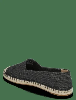 Kvinnor Lauren Ralph Lauren Espadrillos|Cameryn Cross-Dyed Canvas Espadrille - Platta espadriller