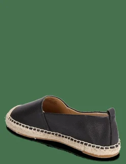 Kvinnor Lauren Ralph Lauren Espadrillos|Cameryn IV Tumbled Leather Espadrille - Platta espadriller
