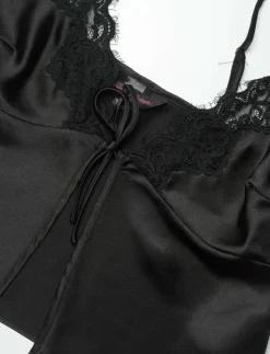 Kvinnor Hunkemöller Pyjamas & Loungewear|CAMI SATIN LACE MYA - Överdelar