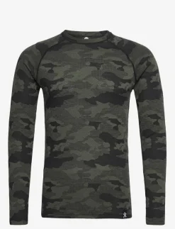 Bula Camo Merino Wool Crew - Underställströja| Underställ|Underställ