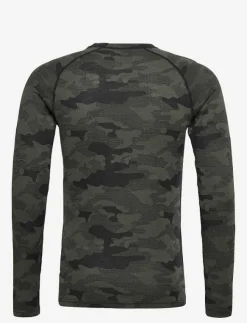 Bula Camo Merino Wool Crew - Underställströja| Underställ|Underställ