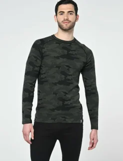 Bula Camo Merino Wool Crew - Underställströja| Underställ|Underställ