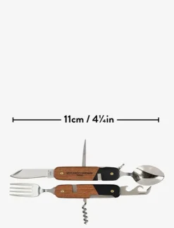 Gentlemen's Hardware Camping Cutlery Tool Wood 2pcs set - Bestickset| Bestick