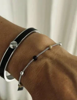 Kvinnor Bud to rose Smycken|Capri Enamel Bracelet - Bangles