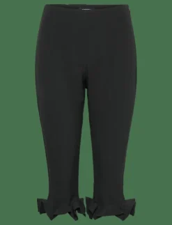ROTATE Birger Christensen Capri Ruffle Pants - Leggings & Tights|Kvinnor Leggings & Tights