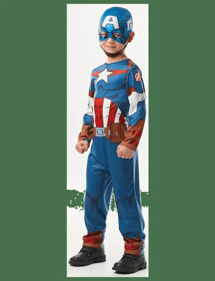 Rubies Captain America Classic Costume - Maskeradkläder|Barn Maskeradkläder & Tillbehör