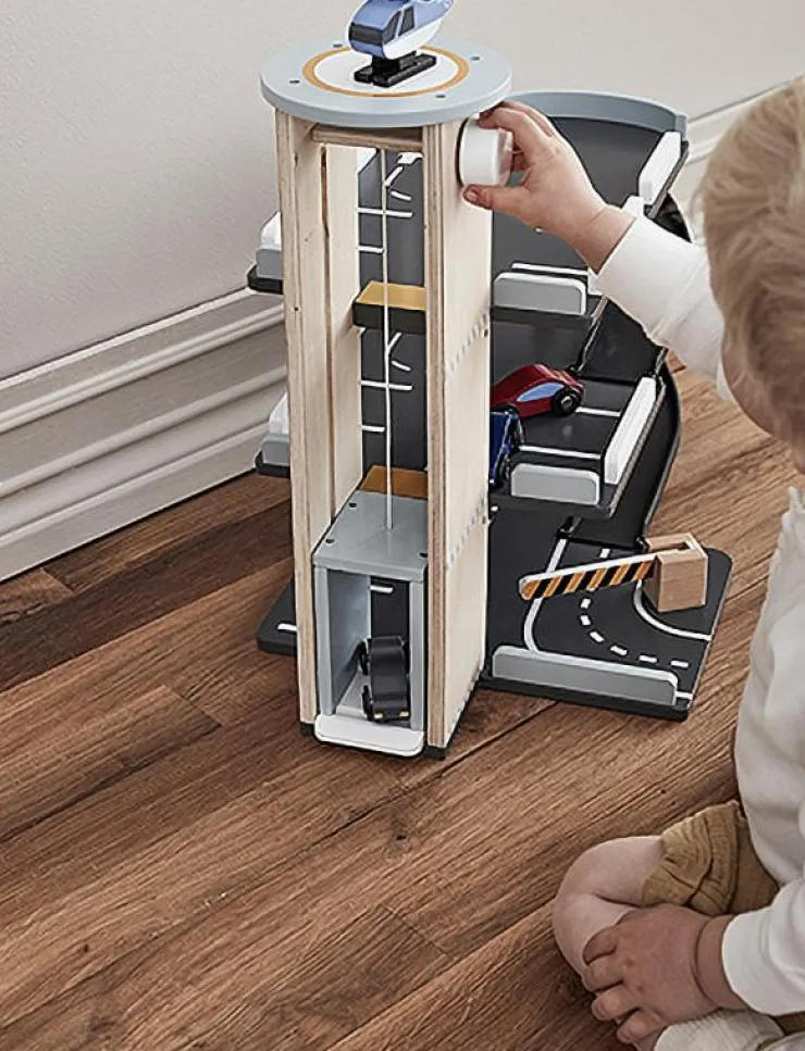 Kid's Concept Car park AIDEN - Leksaksgarage|Barn Leksaksfordon & Bilar