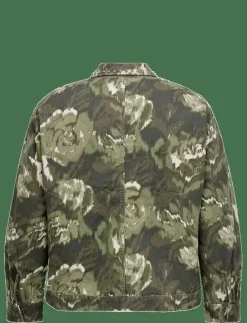 ONLY Carmakoma CARCAVA AOP JACKET OTW - Utilityjackor|Kvinnor Overshirts